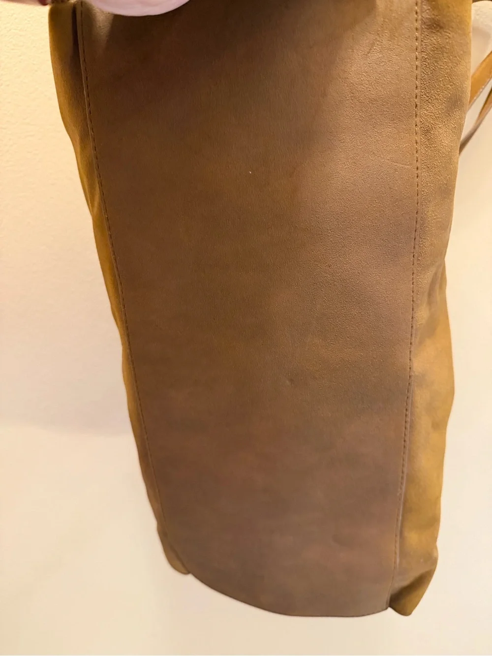 A New Day Faux Suede Tote Bag in Brown